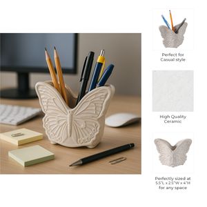 NICOLETON IVORY PENCIL CUP 4 (IN) 10