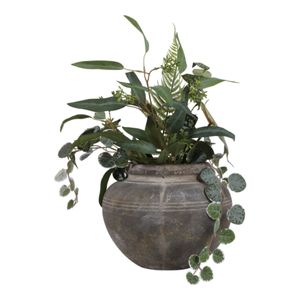 CLOVERHAM BROWN VASE 9 (IN) 3