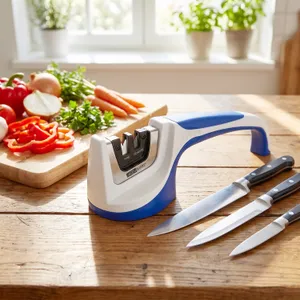 AccuSharp Pull Through Sharpener-White/Blue 4