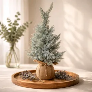 Frosty Christmas 23in Potted Tree 2