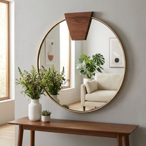 HARLANLEY GOLD MIRROR 32 (IN) 2