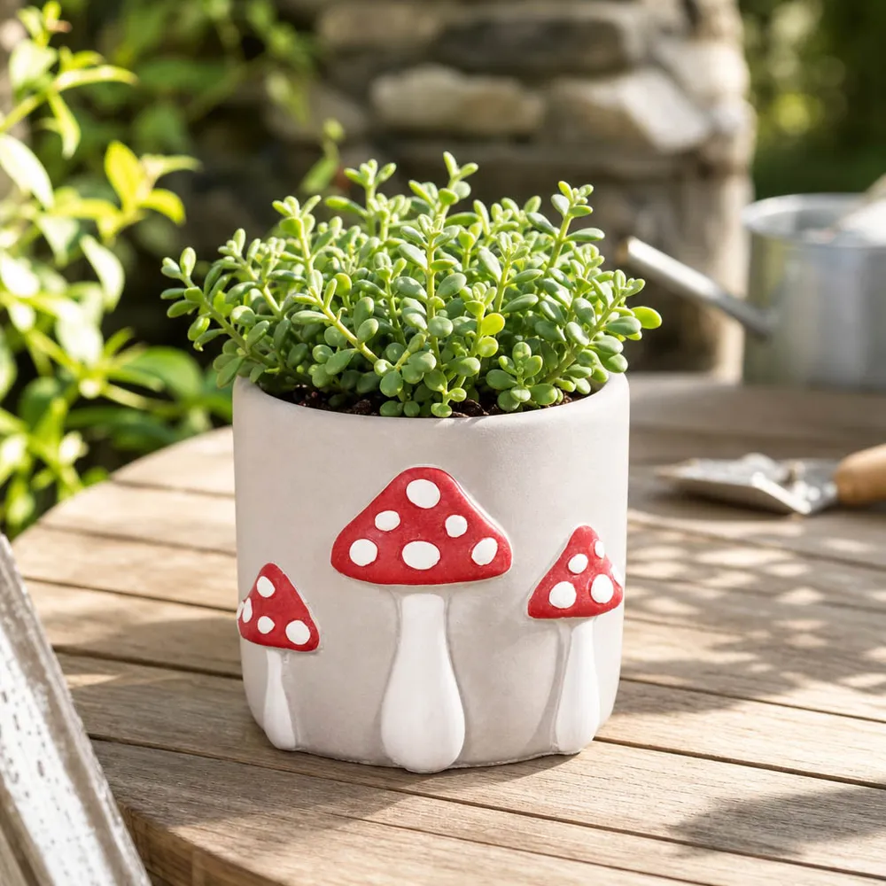 BRECKRUN RED PLANTER 5 (IN)
