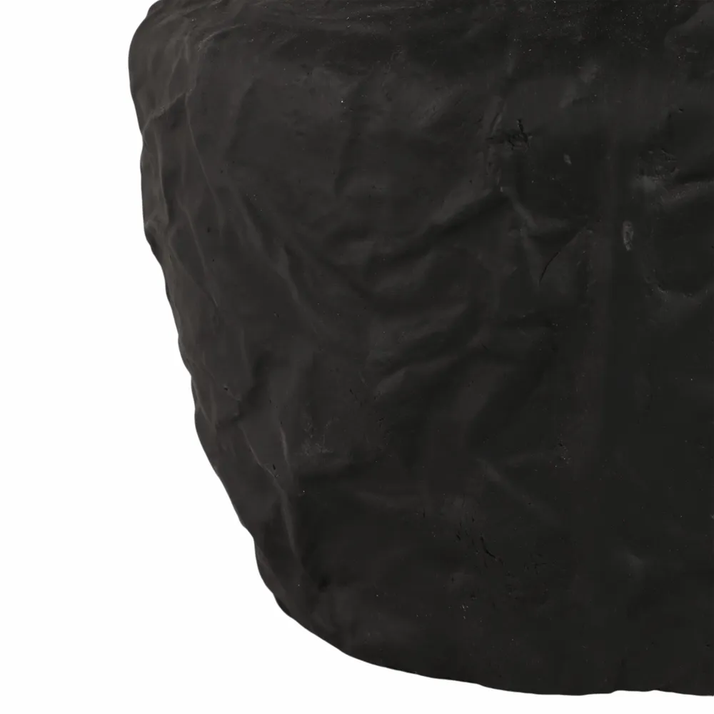 DUNLAPCLIFF BLACK VASE 11 (IN)