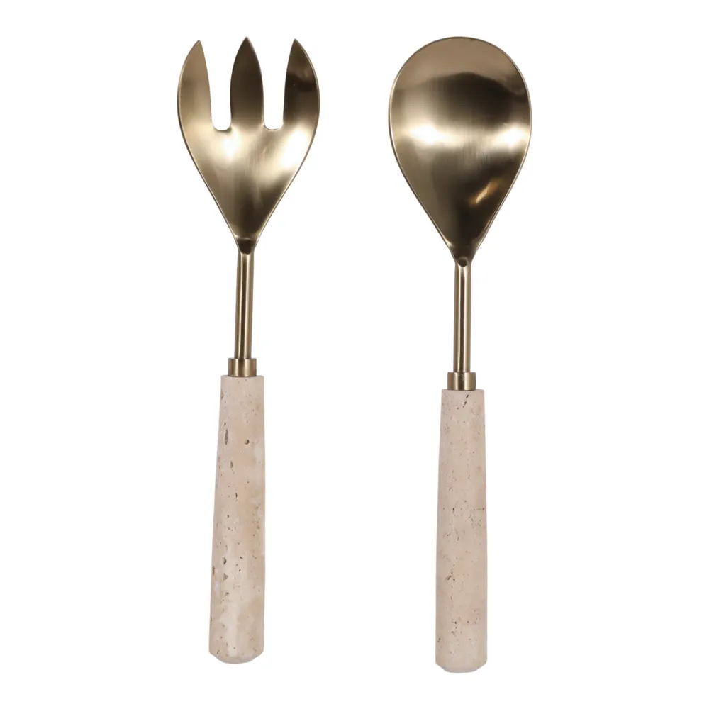 ARMONBURN SET OF 2 TAN SERVEWARE 1 (IN)
