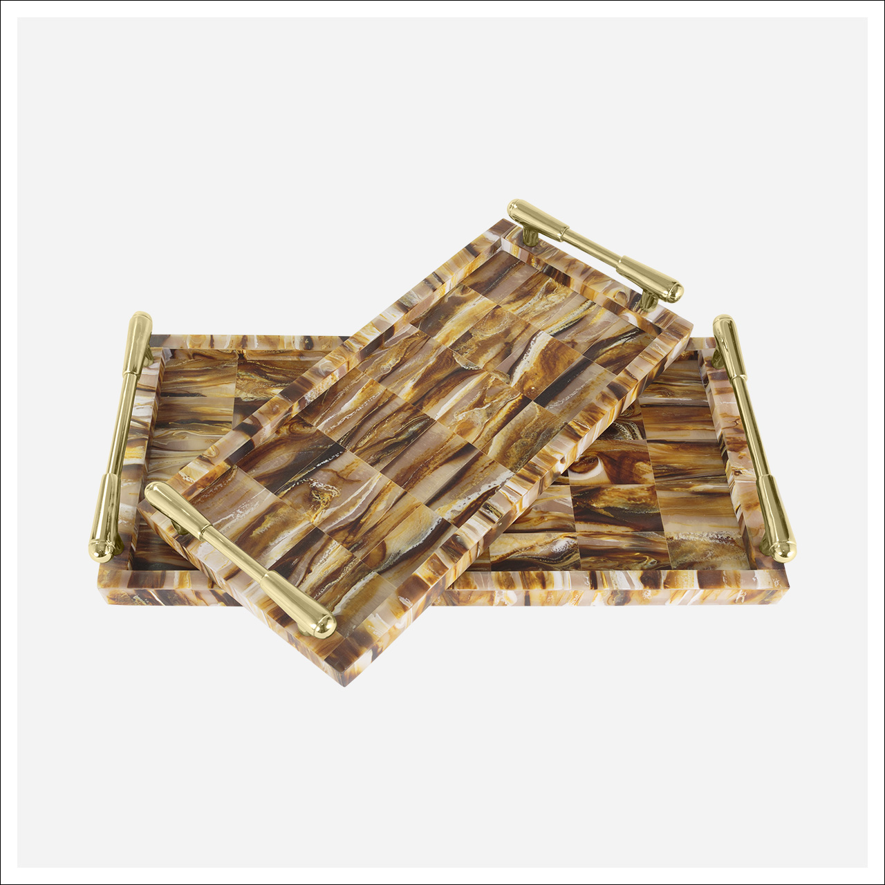 Sanaga Trays -Set 2