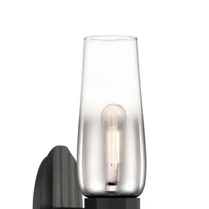 Flame 14'' High 2-Light Sconce - Matte Black 4