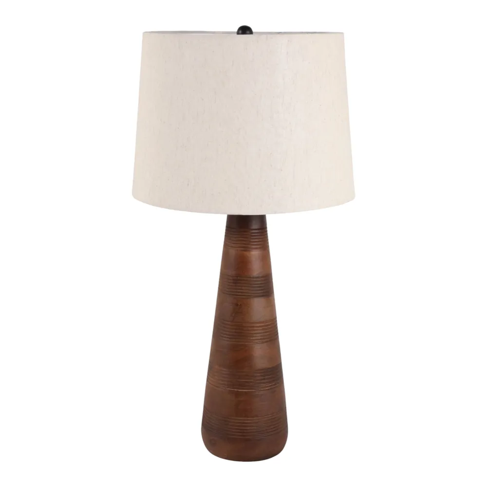 RAFEHAM BROWN LAMP 29 (IN)