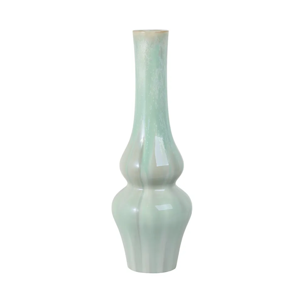 HADFIELDHOLM GREEN VASE 24 (IN)