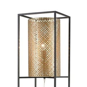 Gavia 60'' High 1-Light Floor Lamp - Antique Gold 3