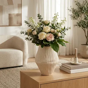 SYLVANGATE CREAM VASE 13 (IN) 12