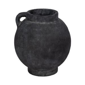 CORBINFORD BLACK VASE 10 (IN) 1