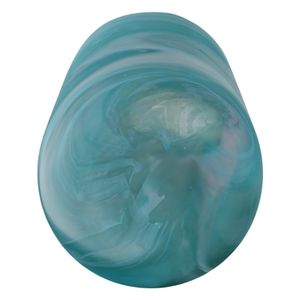 PARKERGROVE TURQUOISE GLASS VASE 15 (IN) 8