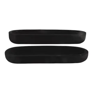ELTONWIND SET OF 2 BLACK BOWLS 4 (IN) 1