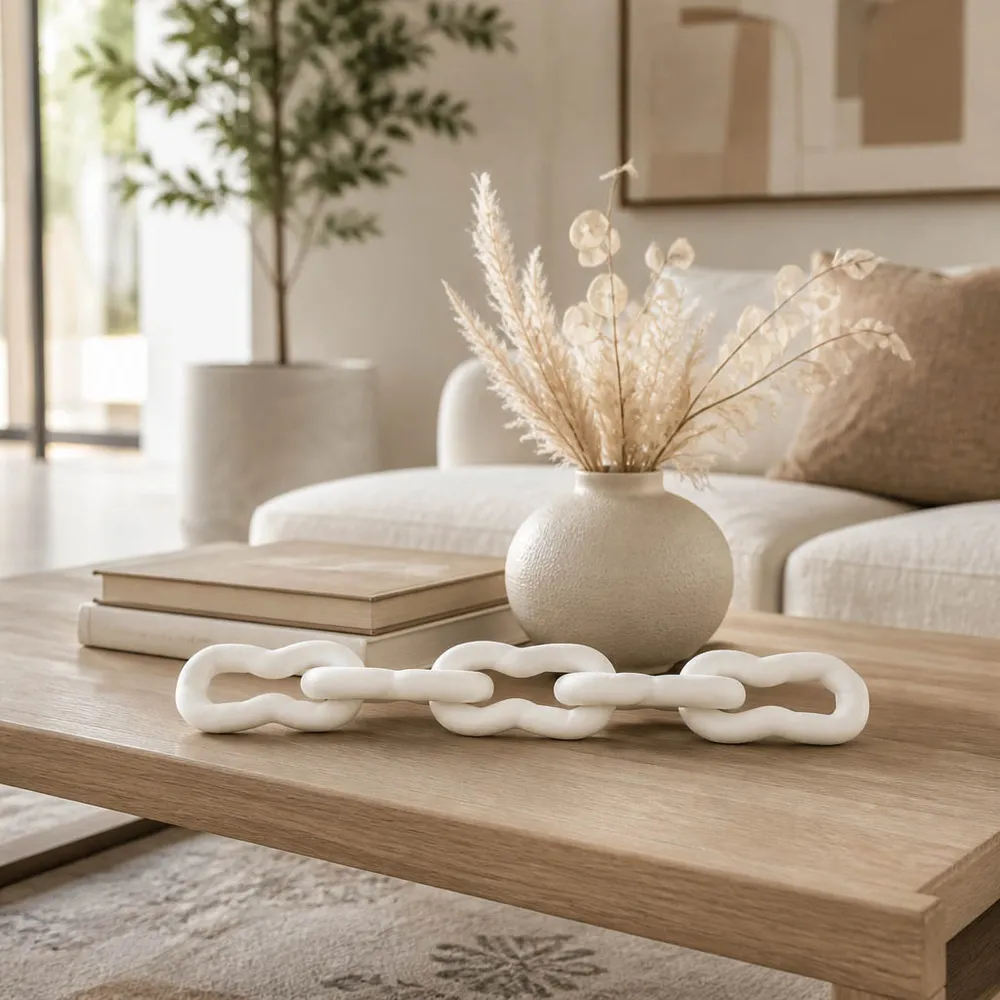 VALEMOOR WHITE BEAD 20 (IN)