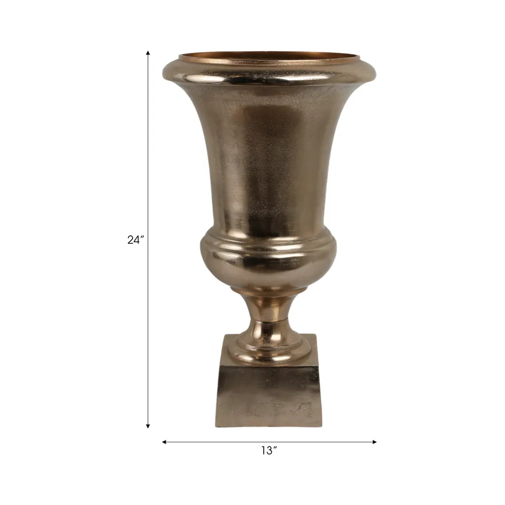 MILTON GOLD VASE 24 (IN)