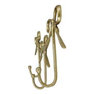 DUNLAP GOLD WALL SHELF 8 (IN) 3
