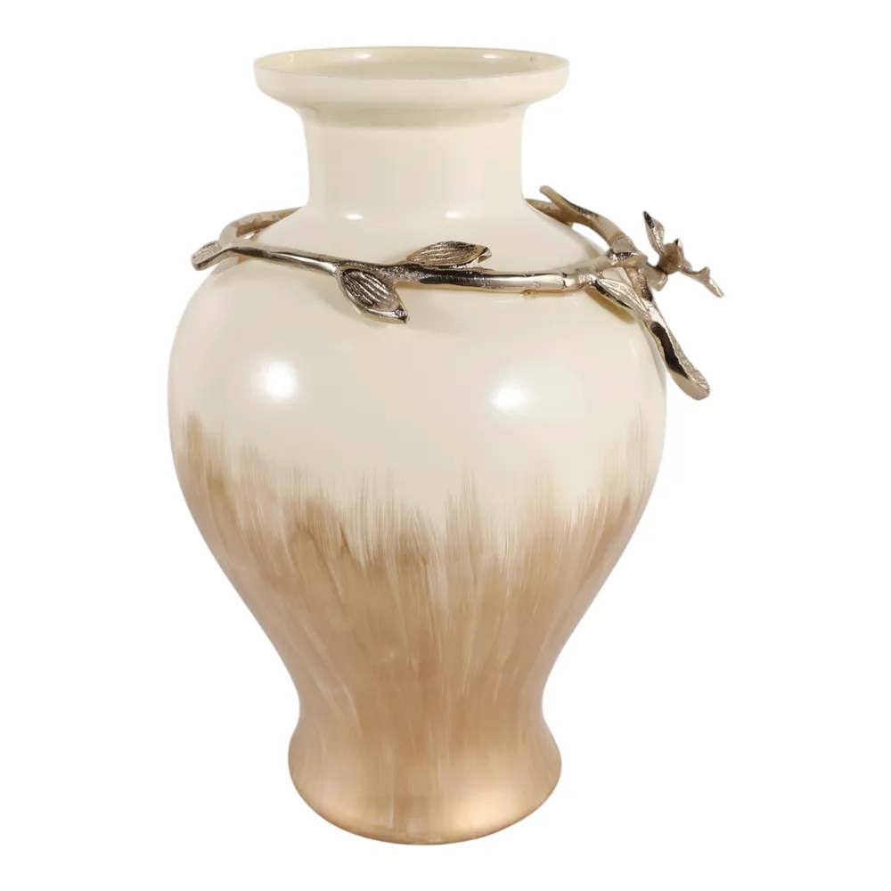 HOPEPORT GOLD VASE 19 (IN)