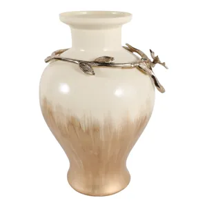 HOPEPORT GOLD VASE 19 (IN) 5