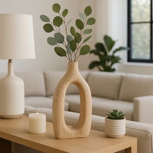 GRAYSONHAM BROWN VASE 14 (IN) 11