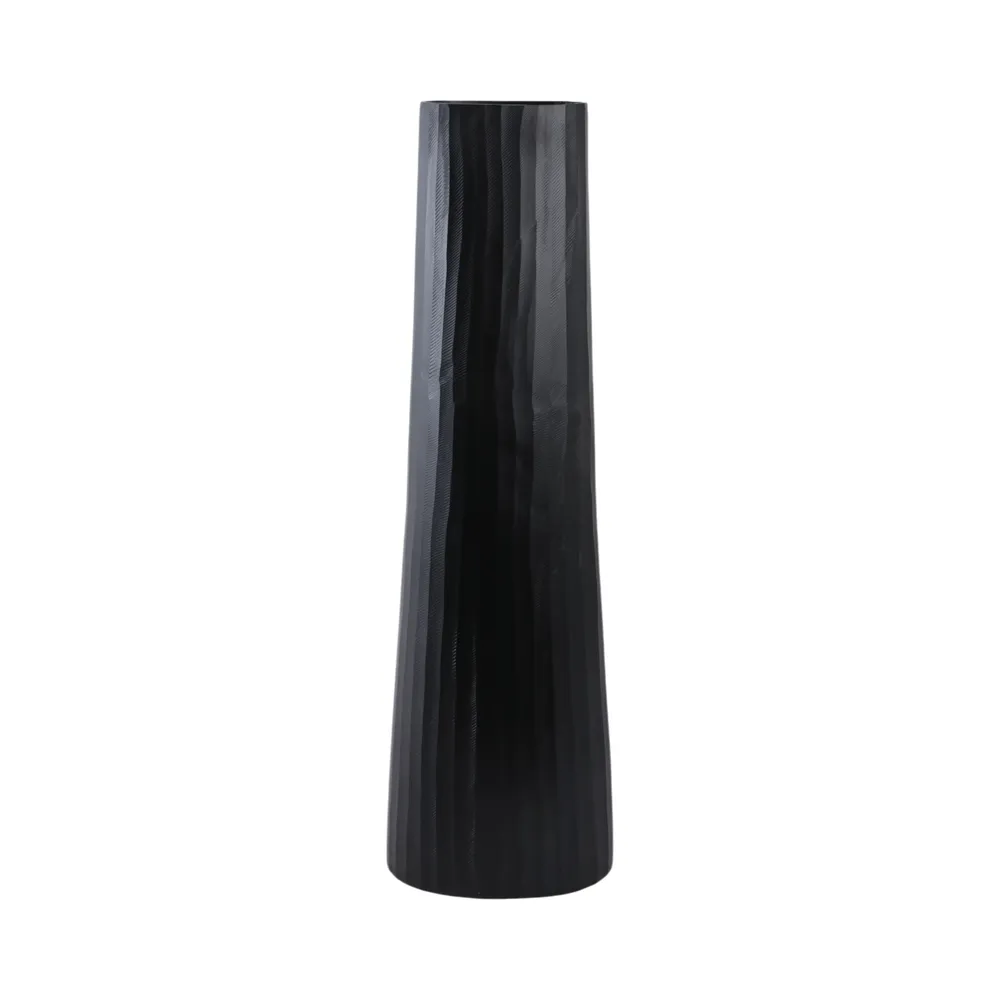 NATECROSS BLACK VASE 36 (IN)