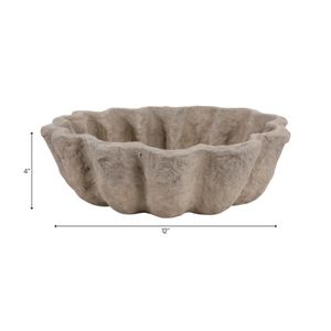 HADFIELDOAK TAN BOWL 4 (IN) 10