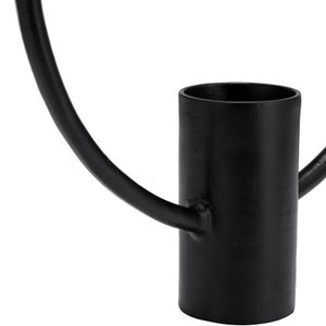 FLORARIDGE SET OF 2 BLACK METAL 19 (IN) 7