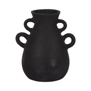 ARLOBEACH BLACK VASE 12 (IN) 1