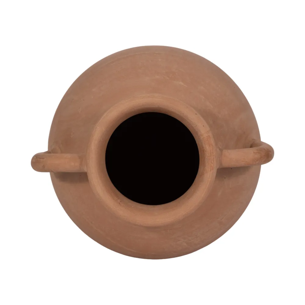 DRAKEWELL BROWN VASE 13 (IN)