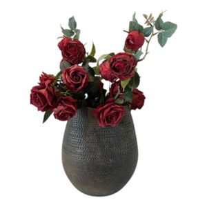 NORAHAVEN BROWN VASE 13 (IN) 3