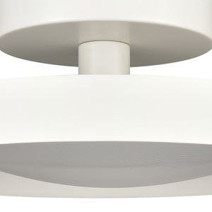 Nancy 13.75'' Wide LED Semi Flush Mount - Matte White 5