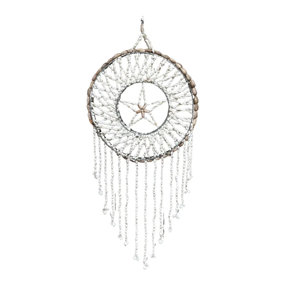 26-3/4" SHELL SPIRAL STAR MOBILE