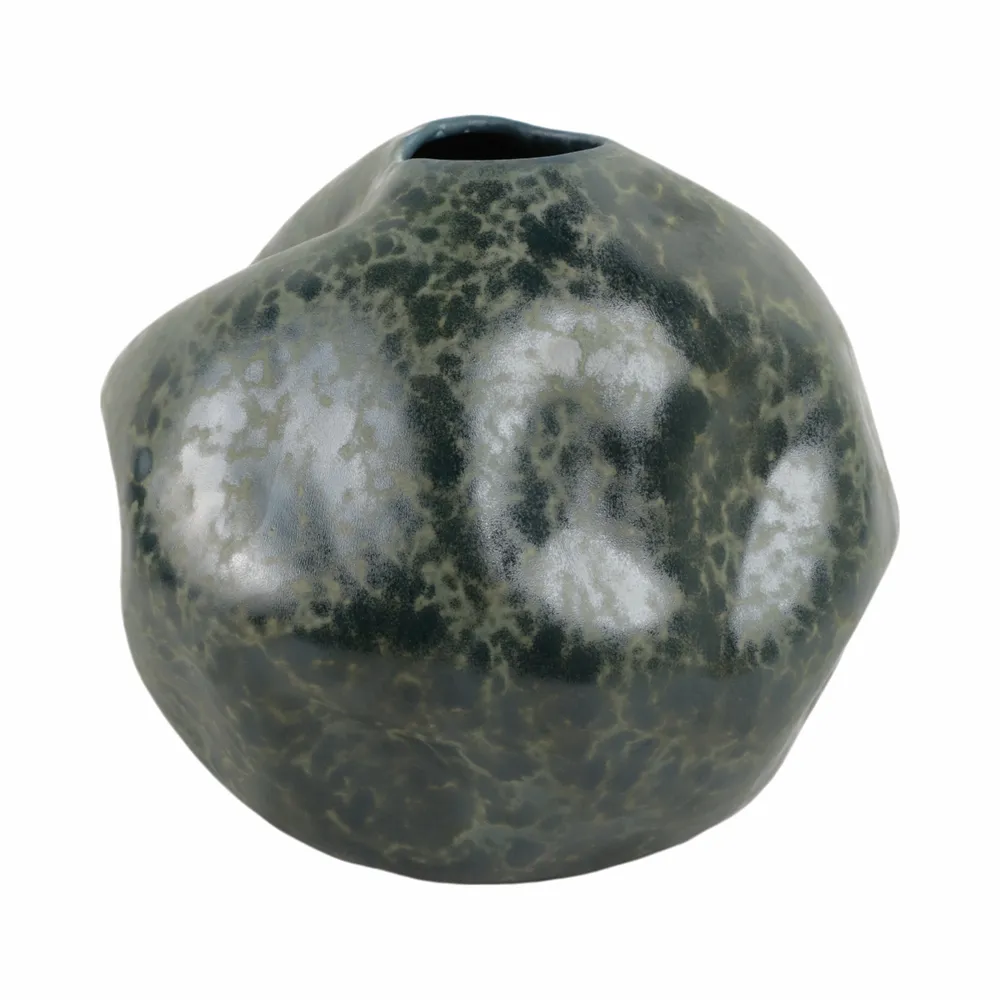 BRAMHAM BLACK VASE 9 (IN)