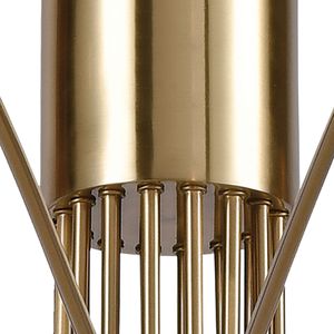 Scarab 47'' Wide 8-Light Chandelier - Satin Brass 2