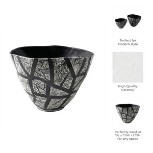 HAMLINSIDE BLACK BOWL 10 (IN) 10