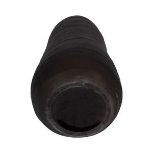 OWENWELL BROWN GLASS VASE 17 (IN) 7