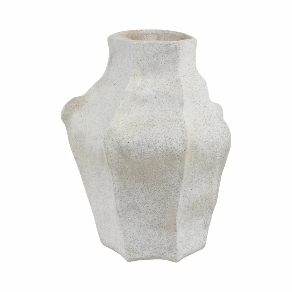 AVAWAY GRAY VASE 15 (IN)