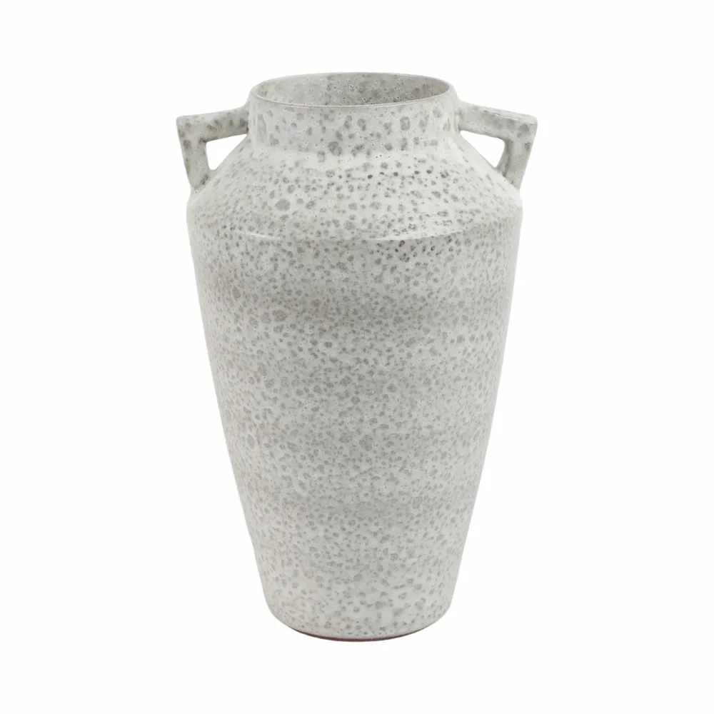 GENTRYRUN WHITE VASE 16 (IN)