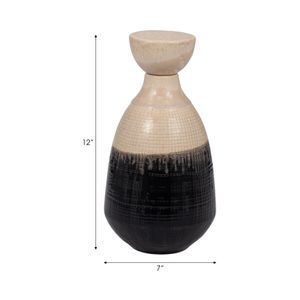 JANERUN IVORY VASE 12 (IN) 8