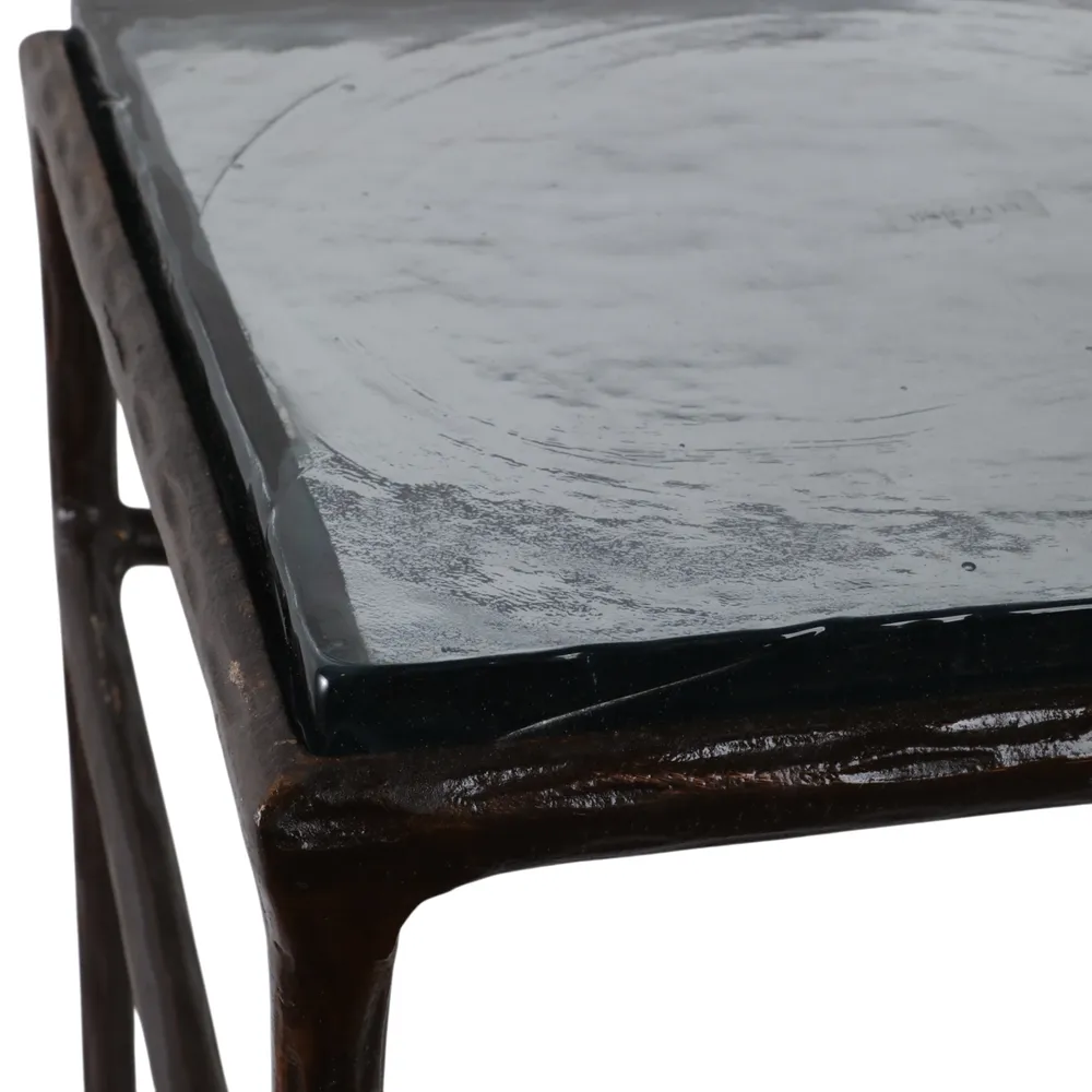 HADWICKBEACH SET OF 2 GOLD TABLE 25 (IN)