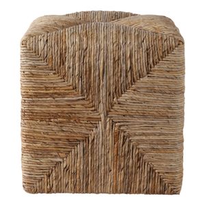ERINWELL BROWN OTTOMAN 18 (IN) 3