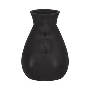 ARLOBEACH BLACK VASE 12 (IN) 5