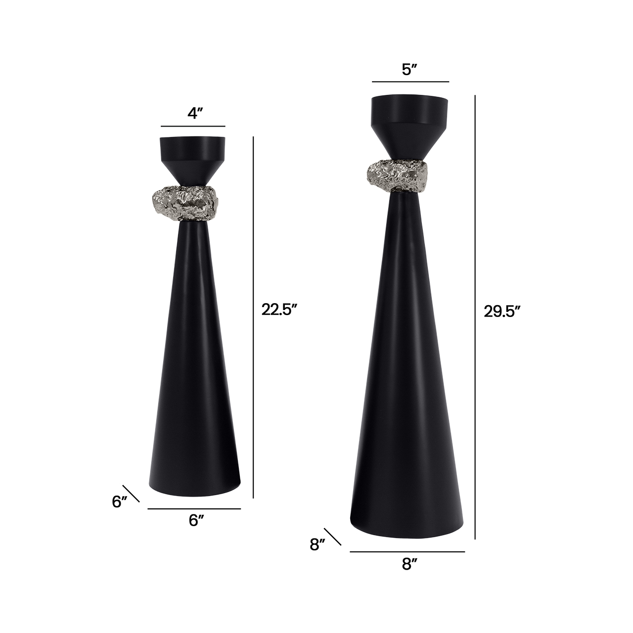 Aberlea Candleholders-St 2 -SB