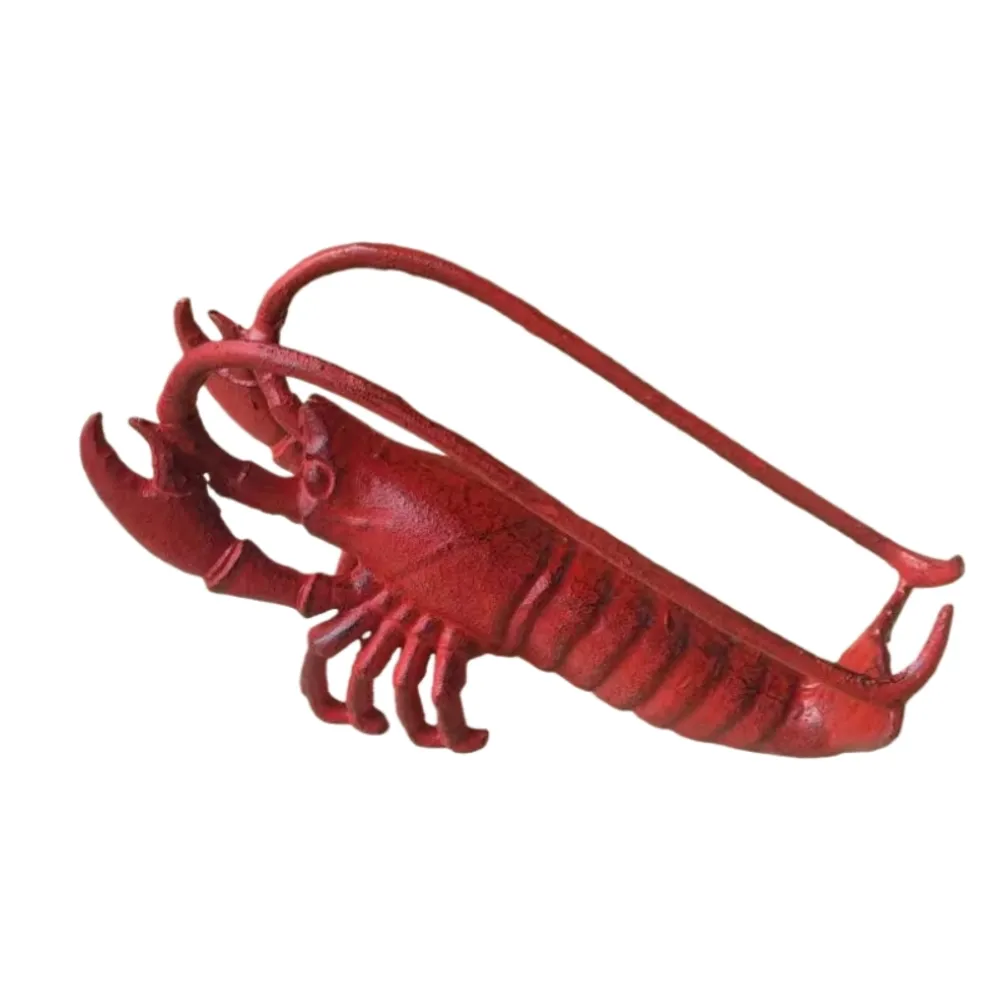 9-1/2" LOBSTER WINE BOTTLE HOLDER C/I