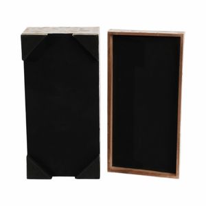 JASPERGATE SET OF 2 WHITE BOXES 6 (IN) 8