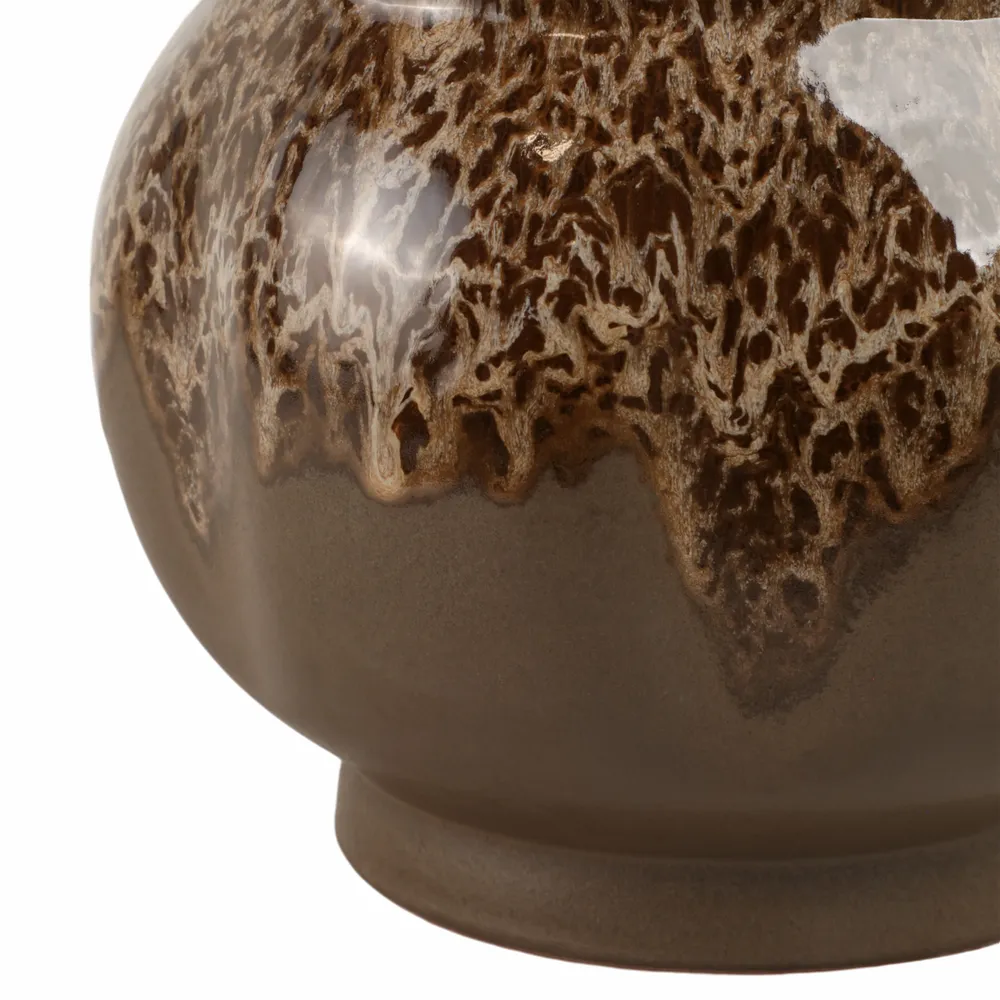 HARLEMHAVEN BROWN VASE 16 (IN)