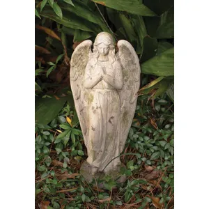 Faux Concrete Garden Angel 1
