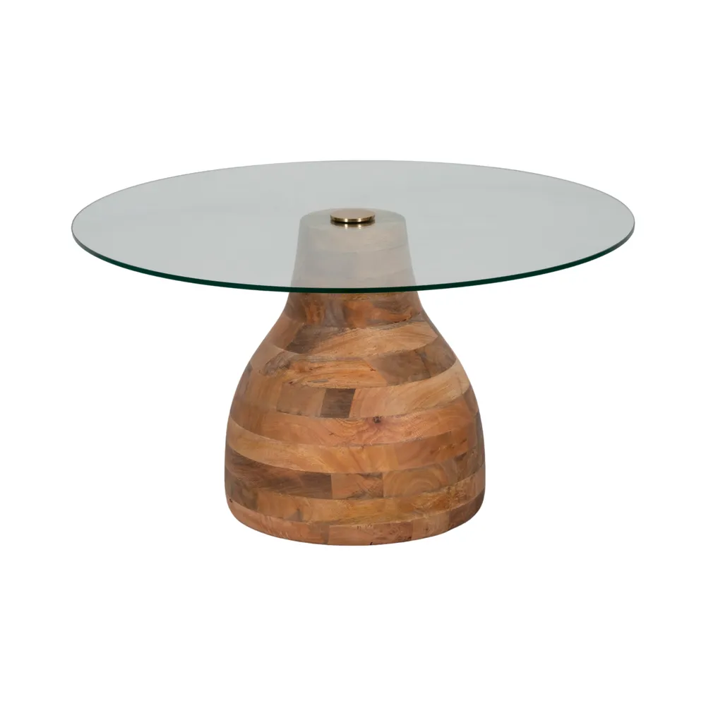 BLAINESHAW BROWN COFFEE TABLE 18 (IN)