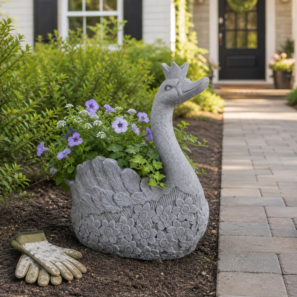BROGANBROOK GRAY PLANTER 20 (IN)