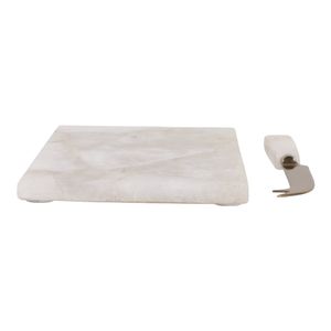 CLEOMORE SET OF 2 WHITE SERVEWARE 1 (IN) 9