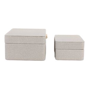 EVERTONPORT SET OF 2 GREEN BOXES 4 (IN) 6